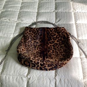 Louboutin calf hair shoulder bag. 🤩